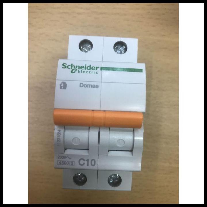 Terbaru Mcb Schneider 2Phase 6A /Mcb 2P 6A / Mcb Schneider Domae 2P 6A