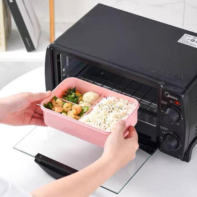 Garansi- !!! Kotak Makan Plastik/ Lunch Box / Kotak Bekal Makan