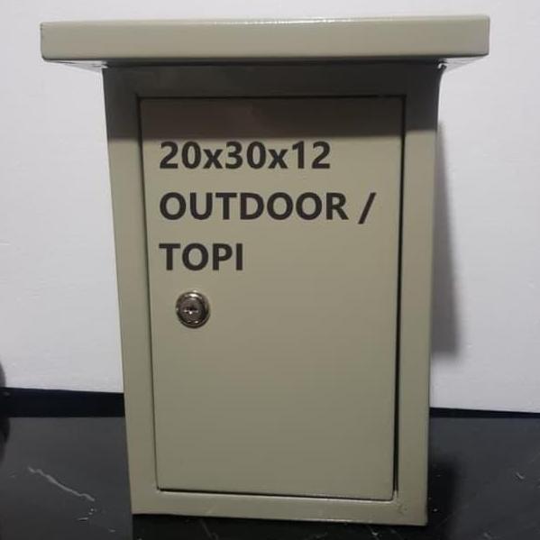 yoriezmart- Box Panel 20x30 Outdoor + Rel MCB / Box Panel 20 x 30 Topi + Rel MCB Diskon
