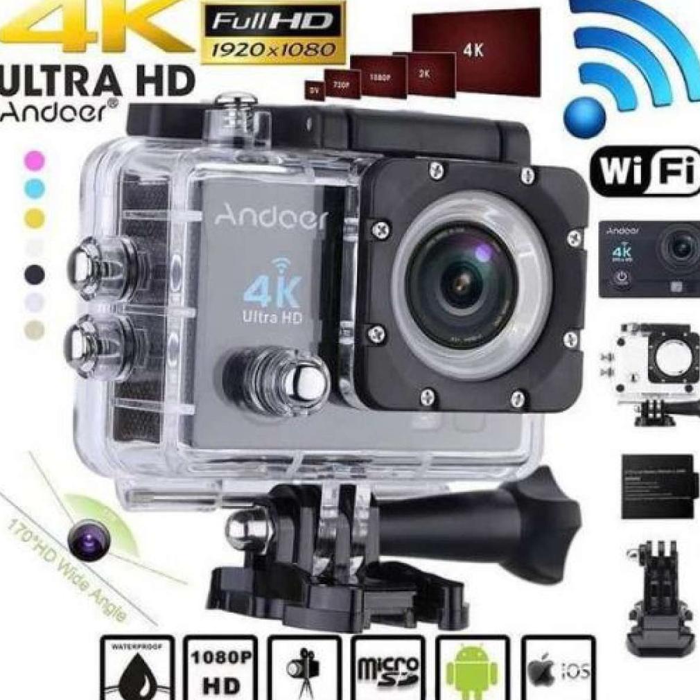 Kamera Sport Action Camera 4K Ultra HD/ Kamera Vloger /Kogan Wifi /Kogan WIFI Action Camera 4K