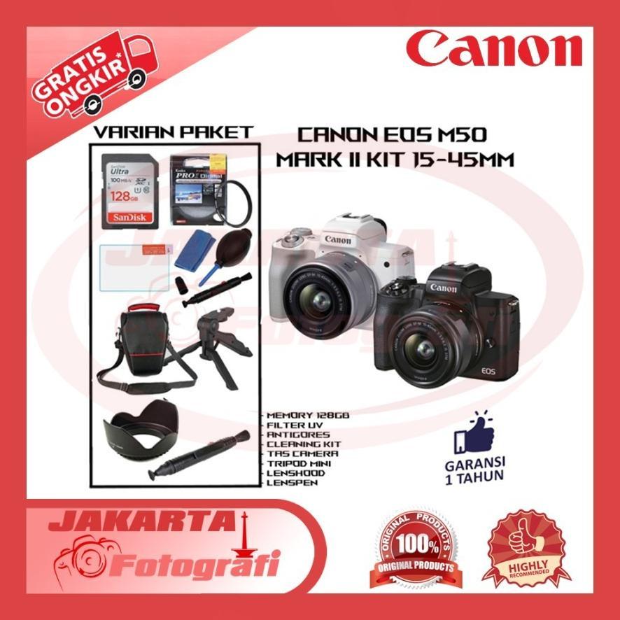 Canon EOS M50 II KIT 15-45mm Mirrorless Digital Camera