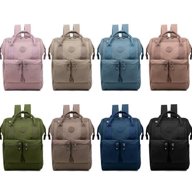 Lansungkirim- Opiobags Pioma Ransel Nita / Travelling Bag / Ransel Pioma Nylon Backpack