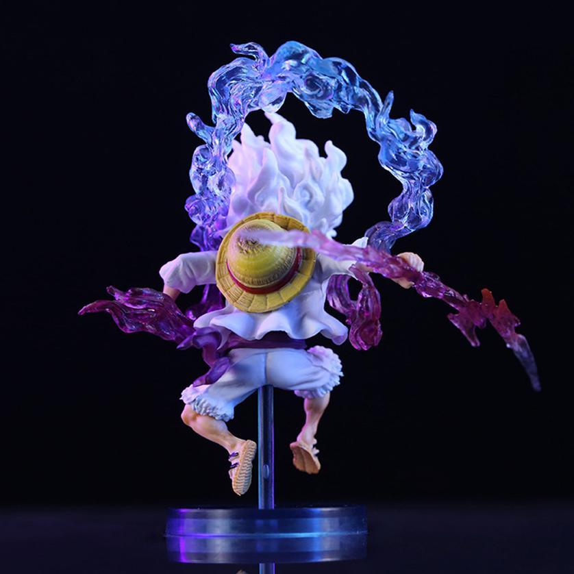 Nika Luffy Gear 5 Action Figure One Piece Sun God Nika Luffy 10 cm