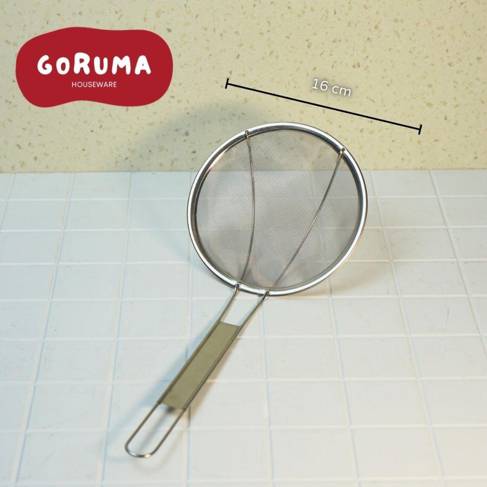 Limited Goruma - Saringan Minyak Stainless (Free Spons) / Saringan Minyak Halus Stainless / Saringan