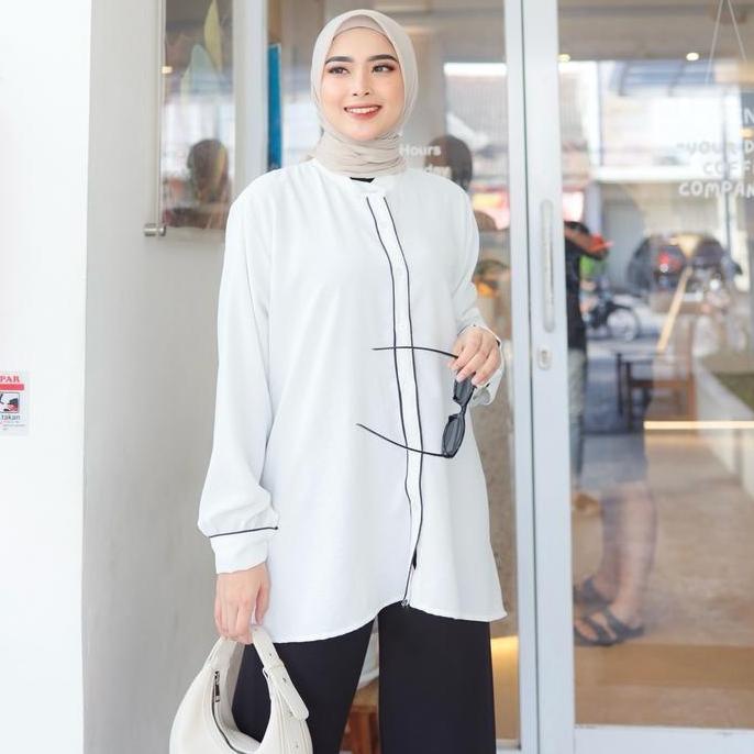 Bebasaja- Blouse Simple Atasan Casual Ld 120/130/140 Andiva Shirt