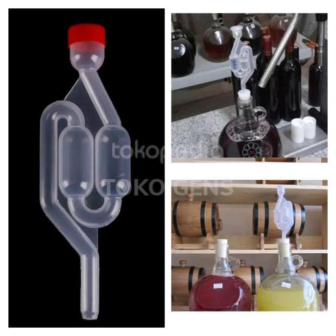 Nyam- Airlock Fermentasi Anggur Kitchenre