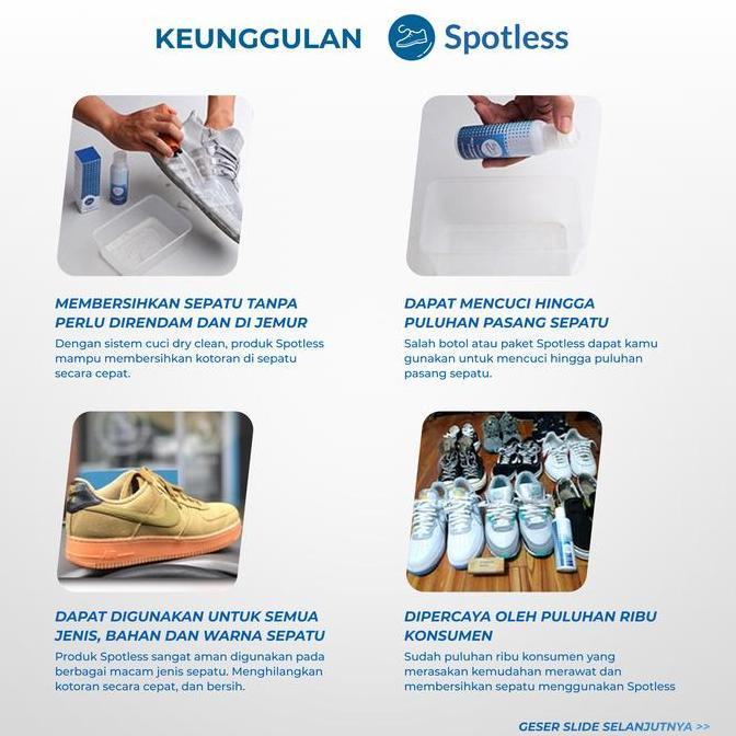 Scarpa- Spotless Shoe Laundry Package - Paket Laundry Pembersih Sepatu Usaha Lengkap