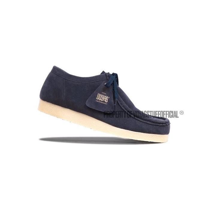 Voyagstuffofficial - Zayn Suede Navy Boots Pria