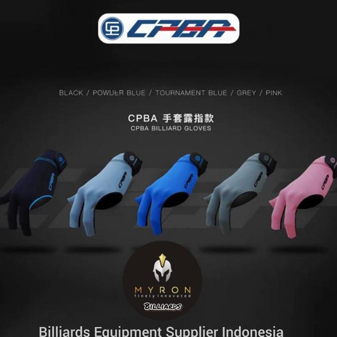 CPBA Glove~Sarung Tangan Billiard CPBA