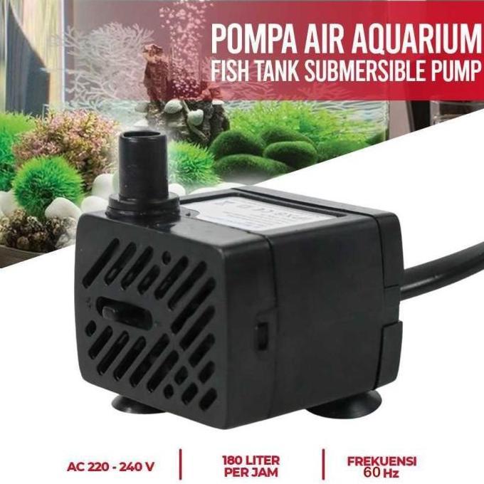 Afterday- Mini Pompa Air Celup Power Head Submersible Aquarium Aquascape