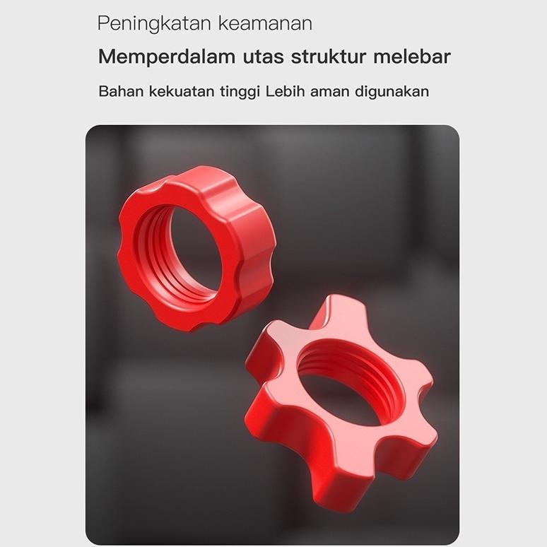 BESTPROMO Rumah Dumbbell Set Kettlebell 20KG Peralatan Kebugaran Pria Dan Wanita Rumah / Set Barbel 