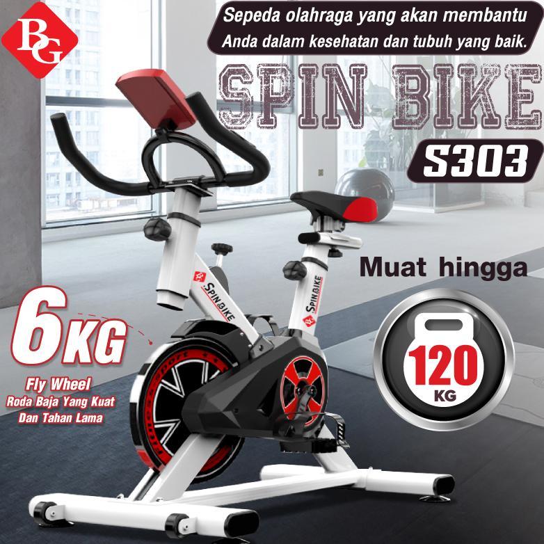 HOT PRODUCT HTD Sport SEPEDA STATIS KUALITAS GYM ALAT OLAH RAGA RUMAHAN SPIN BIKE ELITE/S290/S303/S5