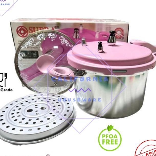 Presto 8 Liter Supra / Panci Presto 8 Liter Supra + Tutup Kaca