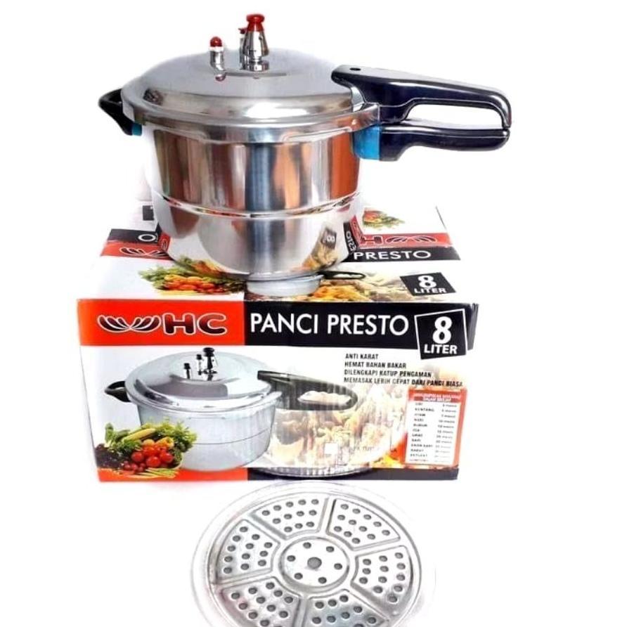 Panci Presto Hc 8 Liter / Panci Presto Serbaguna