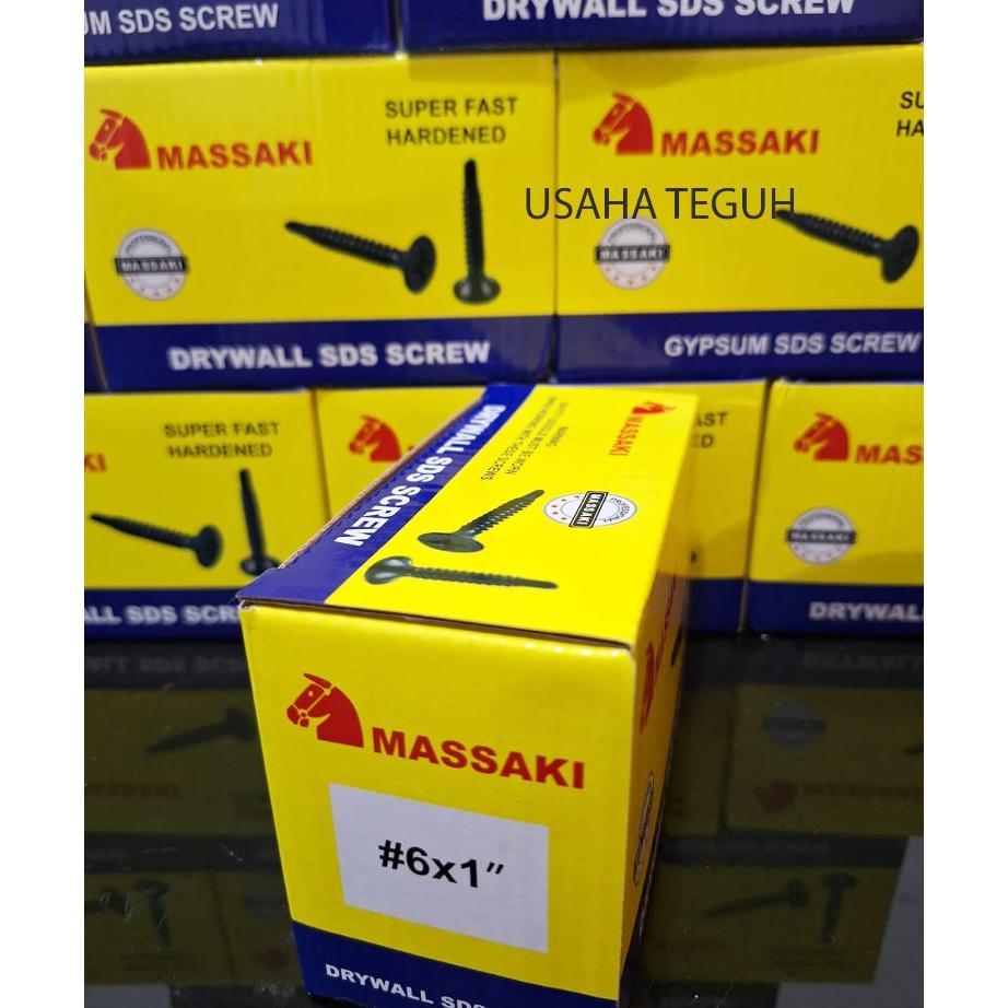 Sekrup Gypsum Sds Massaki / Sekrup Furing / Drywall Screws