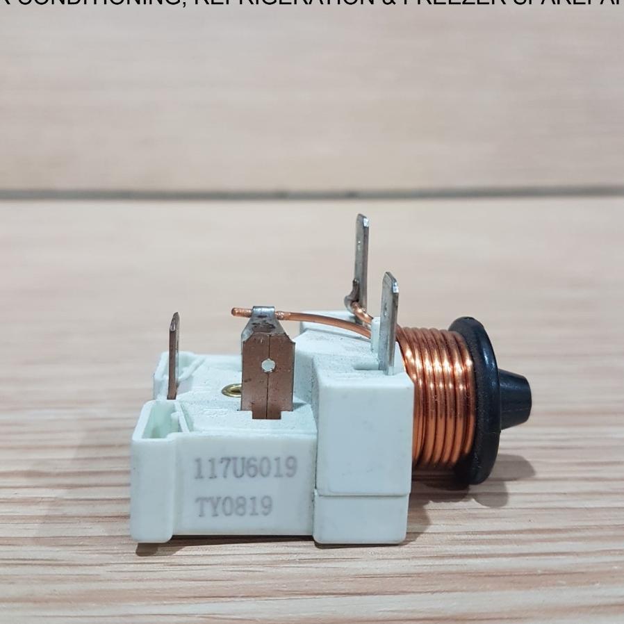 Relay 117U6019 For Secop Compressor Sc 15 Cl & Sc 18 G ( Sc15Cl & Sc18G )