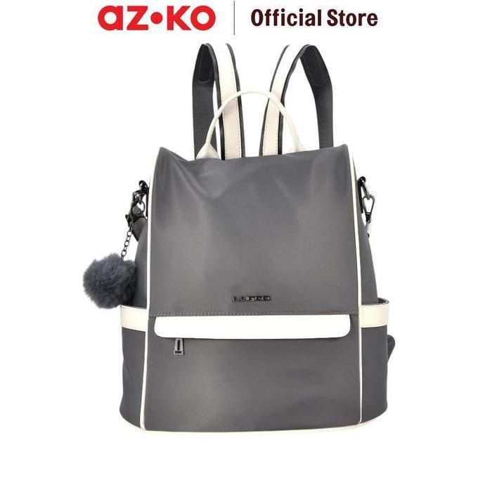 LUGGO NOVA TAS RANSEL STYLISH - ABU-ABU