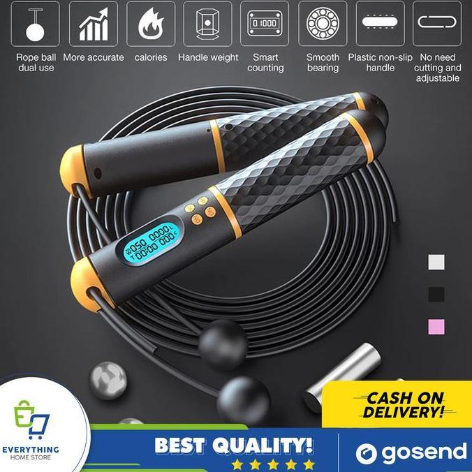 CEFRUCHE Tali Skipping Premium dengan LED | Skipping rope with LED ORIGINAL EHS