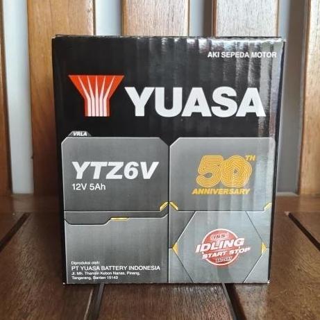 AKI MOTOR HONDA VARIO 125 YTZ6V YUASA AKI KERING FORSALE