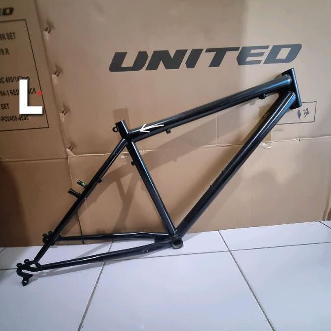 Frame Mtb Fixie Sepeda Fixie Besi Hitam
