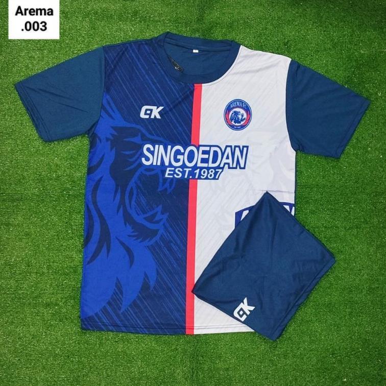 LARISSPORT JERSEY AREMA FC KAOS BOLA AREMA PREMIUM JERSEY BOLA PRINTING DEWASA JERSEY LIGA INDONESIA