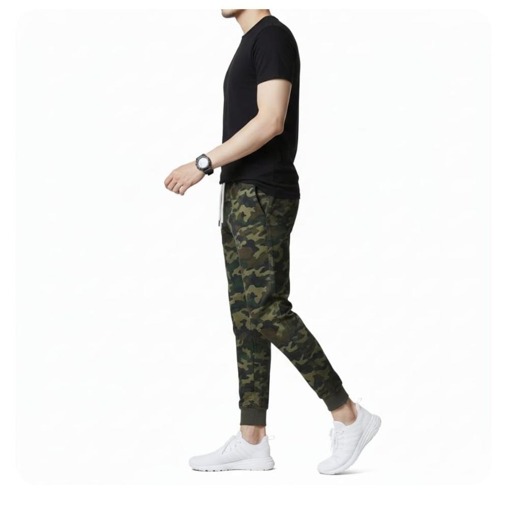 Premium Celana Jagger -  Joger Army Loreng Panjang Sport