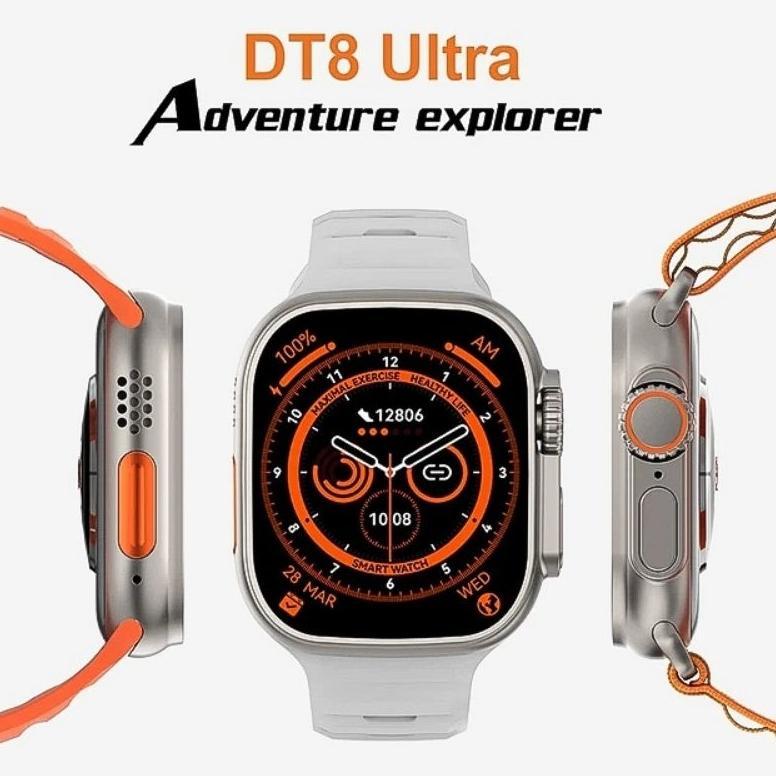 TERBARU GARANSI SMART WATCH DT8 ULTRA DT NO1 SERIES 8 49mm 2 Inch HD SCREEN WEAR PRO DT8 ULTRA SMART