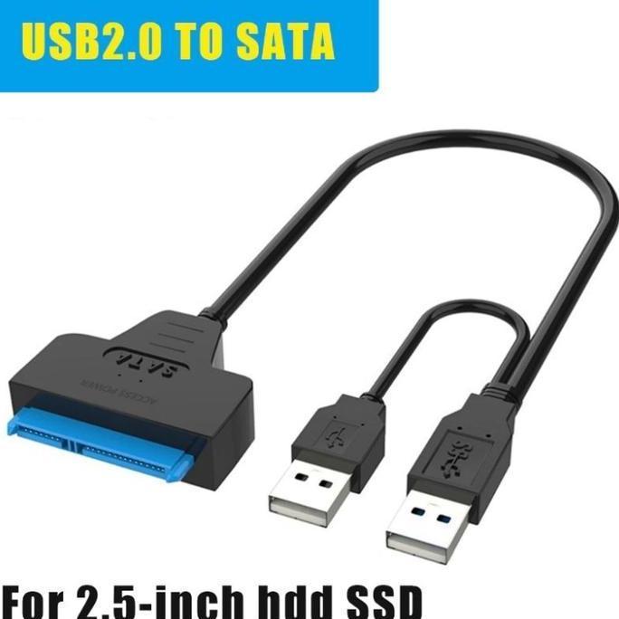 USB TO SATA 2.0 / 3.0 WITH POWER / KABEL ADAPTER CONVERTER USB TO SATA USB 2.0 / USB 3.0
