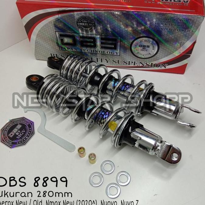 Shockbreaker Shock  Belakang Non Tabung Dbs 8899 Uk 280Mm 305Mm 345Mm All Aerox Nmax New Old 155 202