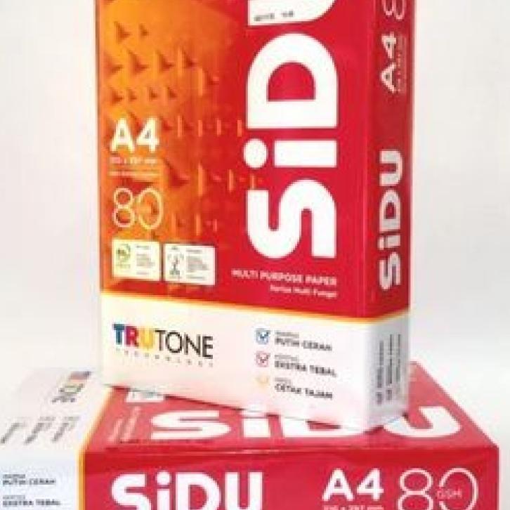 Hvs A4 80 Gram Hvs Sidu A4 80Gr
