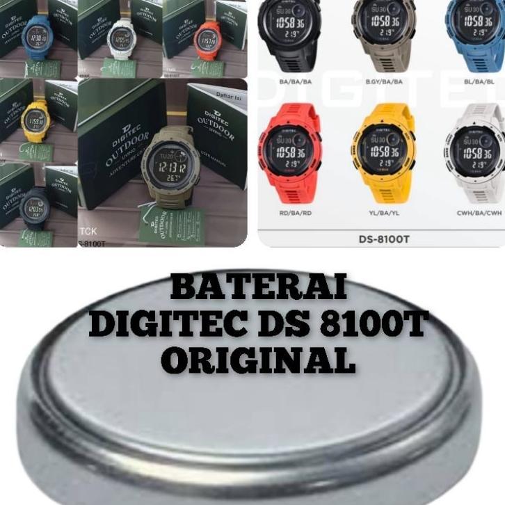 Baterai Jam Tangan Digitec Ds 8100 T Original