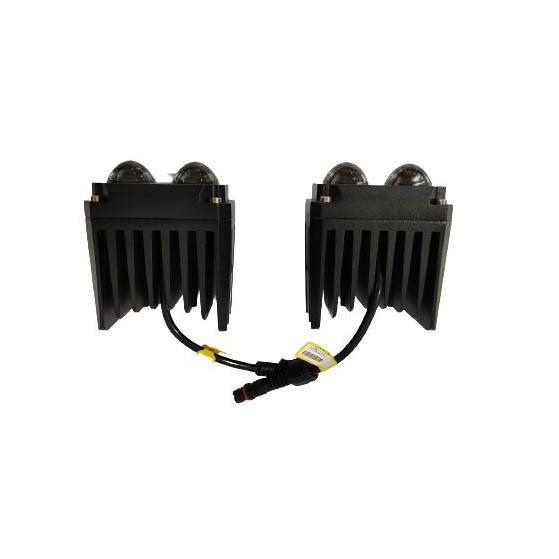 Lampu Projie LED Lampu Tembak Dual Mini Projie U Series Dua Warna