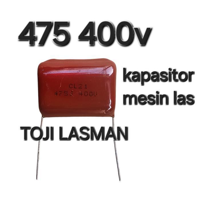 GLOSIR ( 475 400v )  kapasitor mylar milar 475j 475k  cbb22 475j400v  475j250v CL21 475j 400v 450v 6