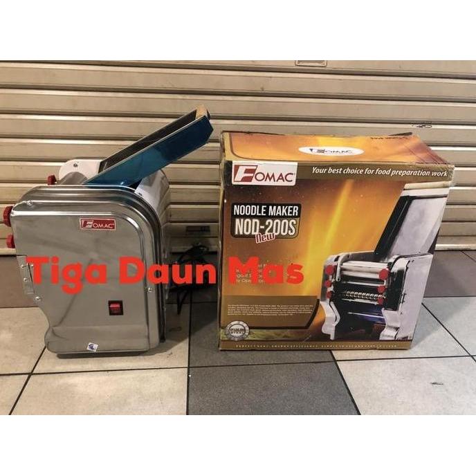 Mesin Cetak Mie Stainless Fomac / Mesin Penggiling Mie Listrik