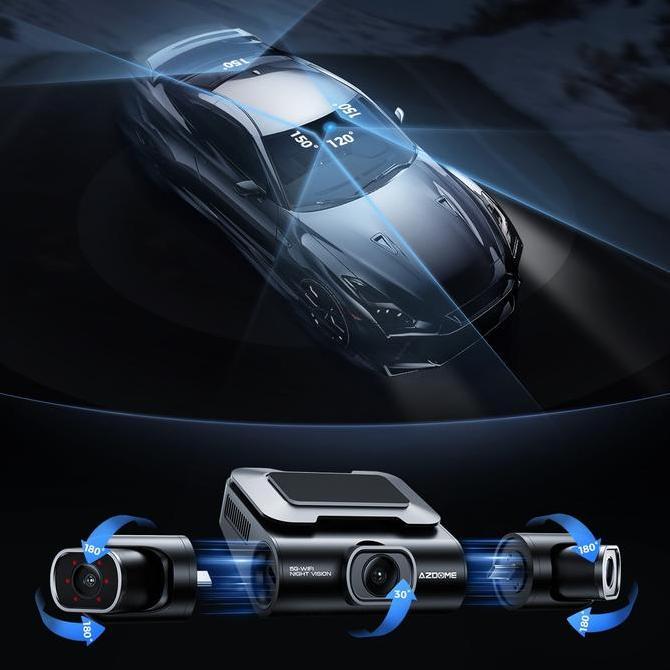 Azdome M660 4 Camera Dashcam 4K Dash Cam Car Kamera Mobil [terbaik]