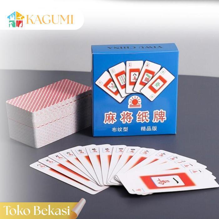 Kagumi Mahjong Card Cina Mahjong Card Kartu Mahjong Kartu Mah Jong Card Ready Stok