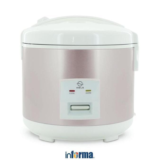 (Good) Informa Kels 1.8 ltr Rice Cooker - Gold Penanak Nasi Masak Panci Elektrik Magic Com Alat