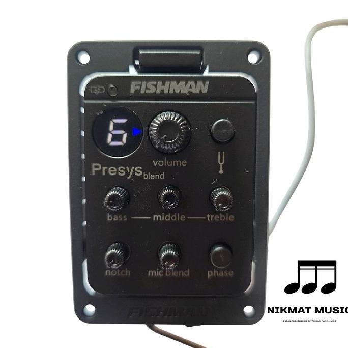 Pream Equalizer Fishman presys blend original full set [terbaik]