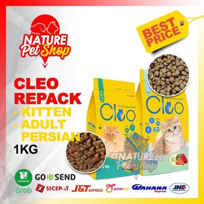 Cleo Cat Kitten 1Kg Repack Cleo Cat Persian 1Kg Repack