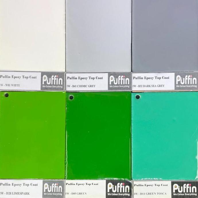 Efni- Cat Lantai Epoxy Puffin Semi Self Leveling 20Kg Set