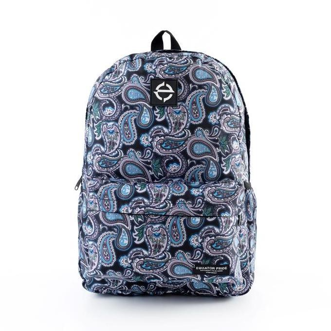 Newmild- Equator Pride -Snky Tas Ransel Laptop Backpack Paisley