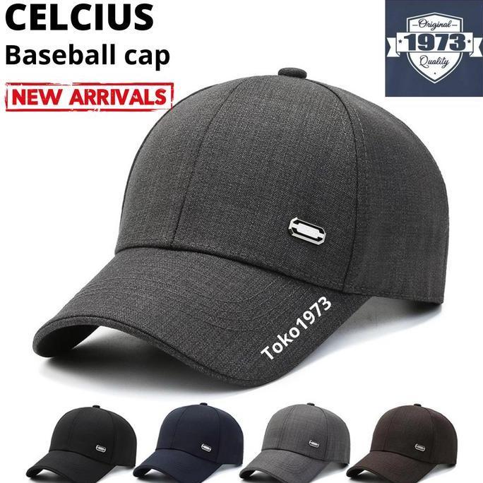 New- Baseball Cap : Celcius - Topi Baseball Topi Pria Topi Wanita