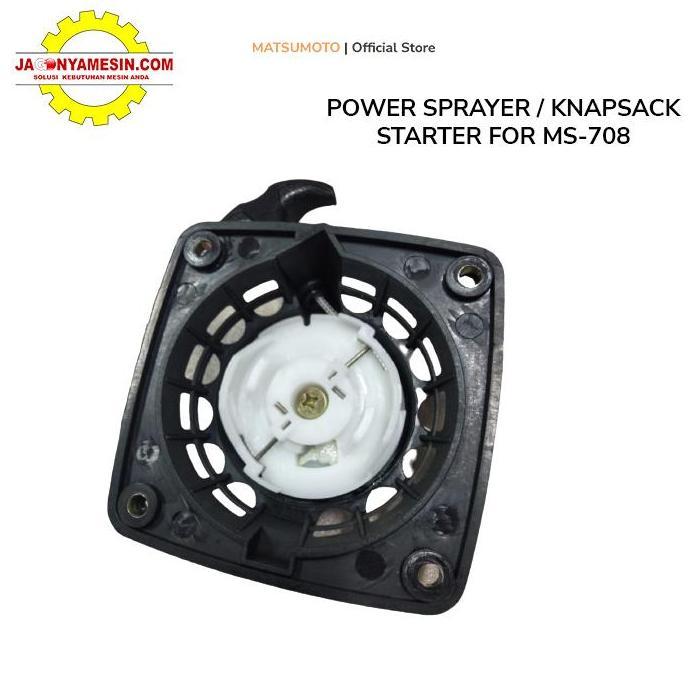 Sparepart Starter Mesin Power Sprayer / Knapsack-Ms 708 20 L