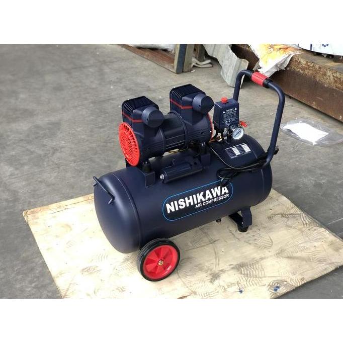 Nishikawa Air Compressor Oil Less Kompresor Garansi 1 Tahun