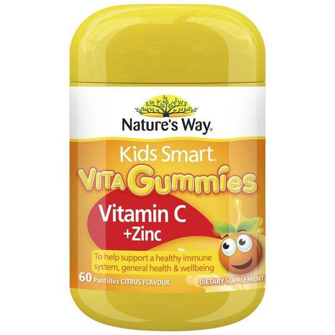 Plus- Nature Y Vitamin C Kids Smart Vita Gummies Vitamin Anak 60 Citrus Gummies Australia
