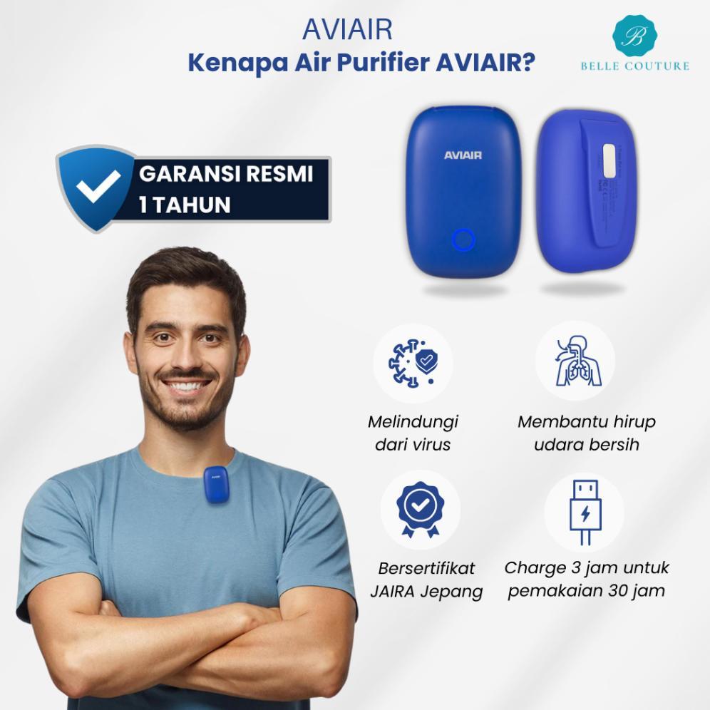 PROMO TERBARU AVIAIR TRAVOPUR CLIP EQ 15 JUTA ION AIR PURIFIER PORTABLE CLIP ON KALUNG
