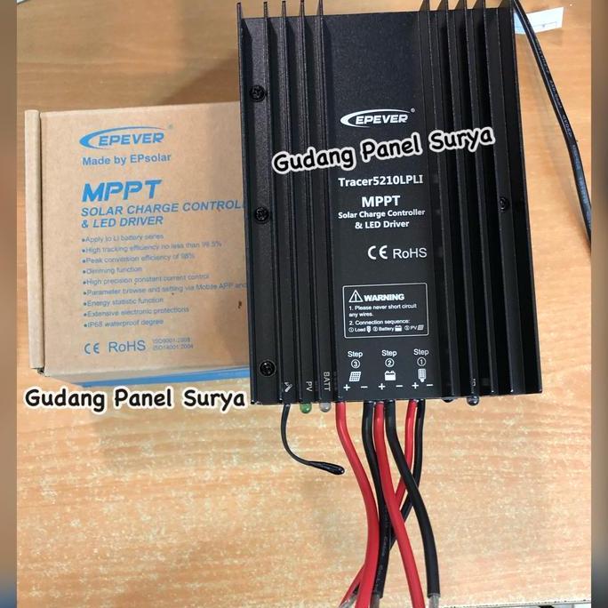 Solar Charge Controller SCC MPPT 20A EPEVER TRACER 5210LPLI 5210 LPLI [terbaik]
