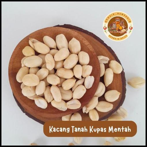 kacang tanah kupas mentah 1kg
