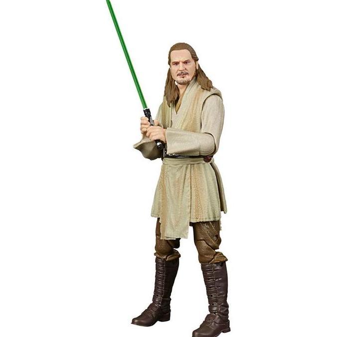 HASBRO STAR WARS BLACK SERIES RETRO QUI-GON JINN JEDI MASTER QUIGON EPISODE 1 THE PHANTOM MENACE 20T