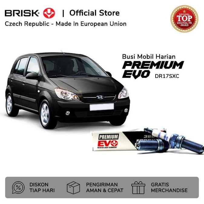 Busi Mobil Hyundai Getz BRISK Premium Evo DR17SXC